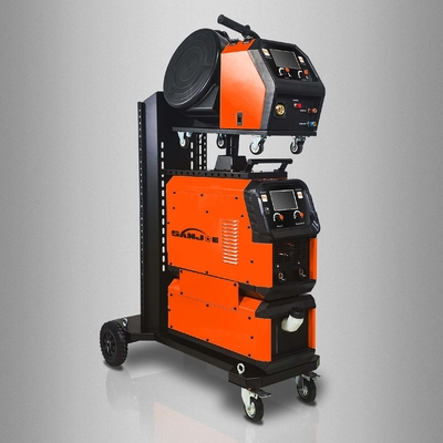 MIG500LS 2 Display Máquina de soldadura Gmaw con separado alimentador de alambre y separado refrigerador de agua MIG máquina de soldadura