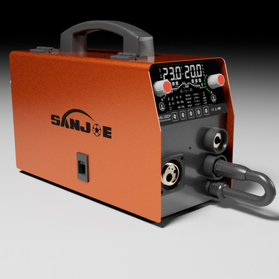 Gran pantalla LED 5kg Cuchara de alambre de aluminio sin gas MIG máquina de soldadura AC220V Voltado de entrada