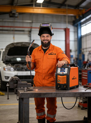 soldadora hermética a los gases del pulso de la exhibición del LCD del inversor de la soldadora de 200A MIG IGBT