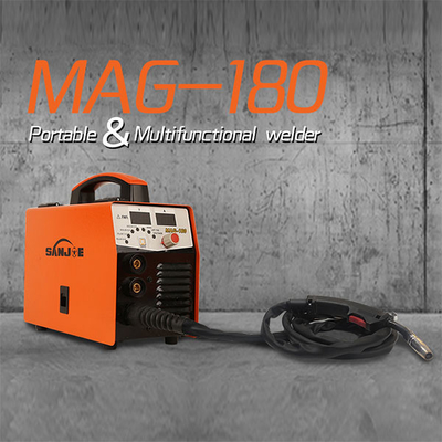 soldadora sin gas de 160A MIG AC220V MAG-160 funcional multi portátil